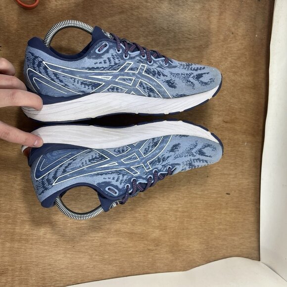 Asics Gel Cumulus 23 Women Size 9.5 Blue Running Shoes 1012A888 - Picture 6 of 9